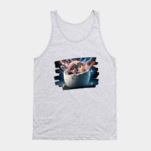 Galaxy Milky Way Cake Tank Top